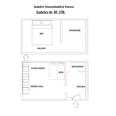 Gabeni Home Budapest Eksteriør billede